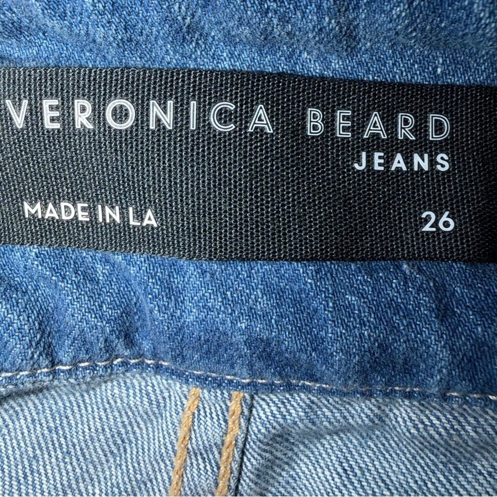 Veronica Beard Belted Taylor Relaxed Wide Leg High Rise Size 26 Never Worn - Picture 6 of 8